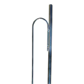   Földelőrúd 2m HENGERES, ráhegesztett 8mm köracéllal, horganyzott, 20 mm hengeres