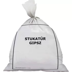 GIPSZ 10 kg, stukatúr gipsz, 10kg/zsák