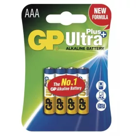  Elem 1.5V mikroceruza, AAA GP PLUS ULTRA Alkáli 3+1 db/bliszter, B1711N