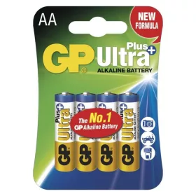   ELEM 1.5V CERUZA, AA GP Ultra Plus, Alkáli 4db/bliszter, 15AUP-2U4 B1721