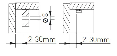 Érintésmentes kapcsoló, 1 üzemmódú MIKRO, max. 36 W, DC12V, 1 érzékelő, fehér