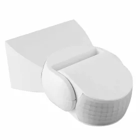   Mozgásérzékelő IP65, oldalfali - mennyezeti, 180°, 1200W, 230V, fekete, állíth.
