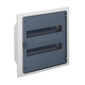   VF218TD, süllyesztett lakáselosztó 36modul, átlátszó ajtó,382 x 426 x 72 mm HAGER GOLF