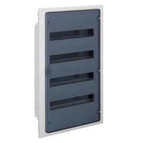   VF418TD, süllyesztett lakáselosztó 72modul, átlátszó ajtó,652 x 426 x 72 mm HAGER GOLF