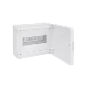   VS108PD, falon kívüli lakáselosztó 1 sor, 8modul, teli ajtó, 183,5 x209,5 x 98,5mm