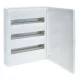 VS318PD, falon kívüli lakáselosztó 3x18mod 54modul, teli ajtó,  500x390x99mm