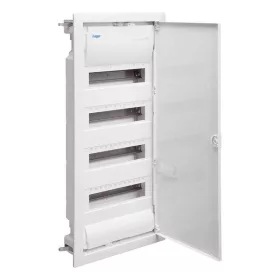   VU48NE süllyesztett lakáselosztó fém ajtóval 48modul  740x335x90mm  HAGER