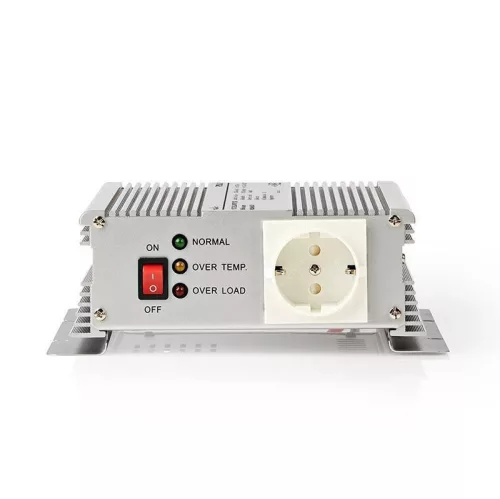 Inverter, módosított szinuszhullámú, feszültség átalakító, 12V DC- ról 230V AC-ra