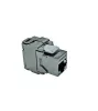 Csatlakozó TOOLLESs LINE aljzatmodul, RJ45, Cat5e árnyékolt, csatlakozó Keystone