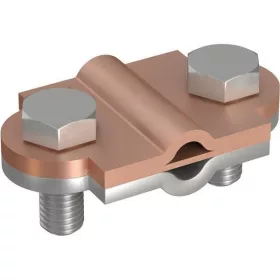   Vario kétfémes összekötőkapocs Stfz kerek / kerek Cu körvezető, 8-10 / 8-10mm