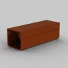Minicsatorna  (Sötétbarna szinű ) -2/24m (KOPOS)