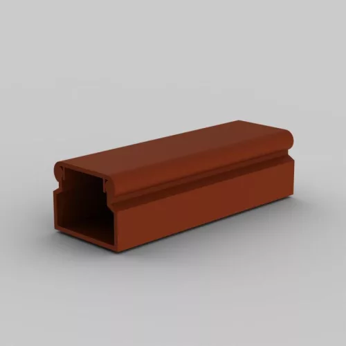 Minicsatorna, sötét barna, anyagában színezett,  (2m) 2/70m (KOPOS)