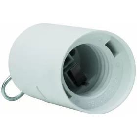 Foglalat, E27, műanyag, akasztóval (10)