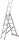 Krause CORDA sokcélú létra 3x6 fokos, Krause 030368