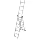 Krause CORDA sokcélú létra 3x7 fokos, Krause 030375