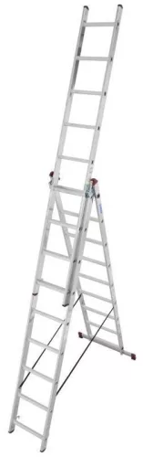 Krause CORDA sokcélú létra 3x9 fokos, 030399