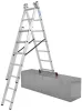 Krause CORDA sokcélú létra lépcsőfunkcióval 3x7 fokos, 033376