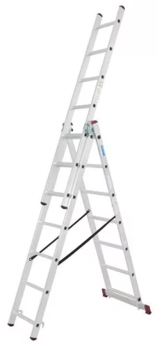 Krause CORDA sokcélú létra lépcsőfunkcióval 3x7 fokos, 033376