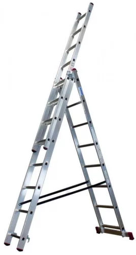 KRAUSE Corda sokcélú létra lépcsőfunkcióval 3x8 fokos, 033383