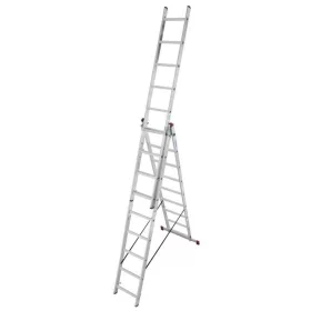  Krause Corda sokcélú létra lépcsőfunkcióval 3x9 fokos, 033390