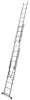 Krause Corda sokcélú létra lépcsőfunkcióval 3x9 fokos, 033390