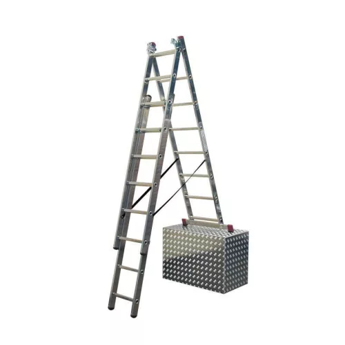 Krause CORDA sokcélú létra lépcsőfunkcióval 3x10 fokos, 033406