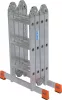 Krause MONTO MULTIMATIC univerzális csuklós létra 4x3 fokos, dobogó készlettel, 120687