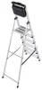 Krause SECURY lépcsőfokos állólétra, MULTIGRIP-SYSTEM rendszerrel 6 fokos, 126542