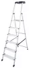 Krause SECURY lépcsőfokos állólétra, MULTIGRIP-SYSTEM rendszerrel 6 fokos, 126542