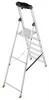 Krause SOLIDO lépcsőfokos állólétra, 6 fokos Krause Monto alulétra, 126658