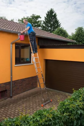 Krause FABILO létrafokos tolólétra kéttagú 2x9 fokos, 129277