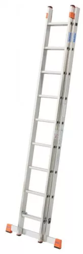 Krause FABILO létrafokos tolólétra kéttagú 2x9 fokos, 129277