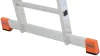 Krause TRIBILO sokcélú létra, háromtagú, 3x9 fokos, 129673