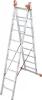 Krause TRIBILO sokcélú létra, háromtagú, 3x9 fokos, 129673