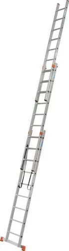 Krause TRIBILO sokcélú létra, háromtagú, 3x9 fokos, 129673