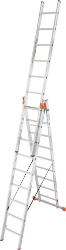 Krause TRIBILO sokcélú létra, háromtagú, 3x9 fokos, 129673