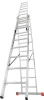 Krause TRIBILO sokcélú létra, háromtagú, 3x9 fokos, 129673