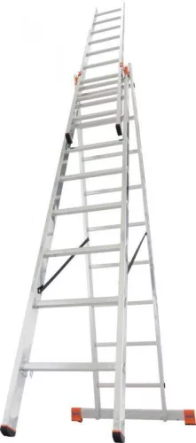 Krause TRIBILO sokcélú létra, háromtagú, 3x9 fokos, 129673