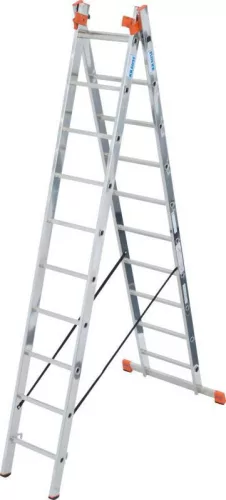 Krause TRIBILO sokcélú létra, háromtagú, 3x10 fokos, 129680