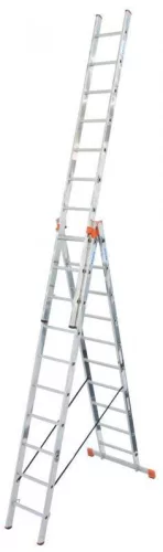 Krause TRIBILO sokcélú létra, háromtagú, 3x10 fokos, 129680