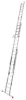 Krause TRIBILO sokcélú létra, háromtagú, 3x12 fokos, 129703