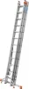 Krause TRIBILO sokcélú létra, háromtagú, 3x12 fokos, 129703