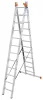 Krause TRIBILO sokcélú létra, háromtagú, 3x12 fokos, 129703
