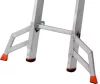 Krause TRIBILO sokcélú létra, háromtagú, 3x12 fokos, 129703
