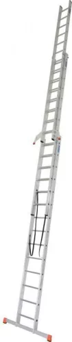 Krause TRIBILO sokcélú létra, háromtagú, 3x14 fokos, 129727