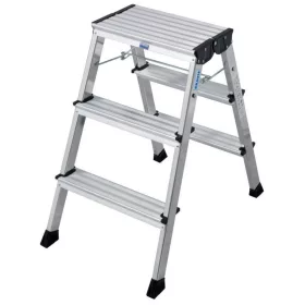   Krause ROLLY gurítható+C37 lépcsőfokos fellépő alu natúr 2x3 fokos, 130068
