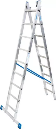 Krause STABILO létrafokos többcélú létra, kéttagú 2x9 fokos, 133472