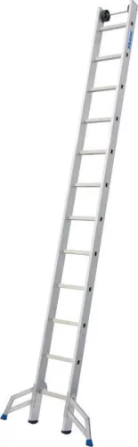 Krause STABILO létrafokos sokcélú létra, háromtagú, fali vezetőgörgőkkel 3x12 fokos, 133700