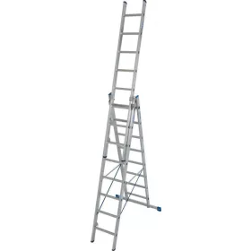   Krause STABILO létrafokos sokcélú létra, háromtagú 3x8 fokos, 133748