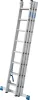 Krause STABILO létrafokos sokcélú létra, háromtagú 3x8 fokos, 133748